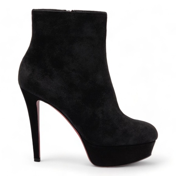 Christian Louboutin Bianca Suede Booties $1185 - Picture 3 of 7